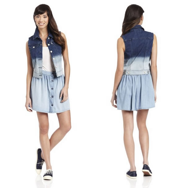 Levi's女士牛仔马甲