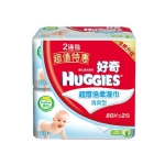 好奇 超厚倍柔婴儿湿巾(清爽型)80片*2包 国美在线价格25包邮
