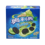 奥利奥 抹茶味冰淇淋夹心饼干 318g  苏宁易购价格14.9包邮