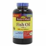 Nature Made Omega-3 深海鱼油胶囊 300粒 美国Amazon价格8.97美元 海淘到手约130RMB