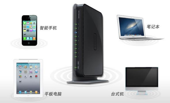 网件WNDR3700双频千兆路由器