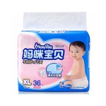 仅华南有货：妈咪宝贝 瞬吸干爽纸尿裤女XL36片 京东商城价格45包邮