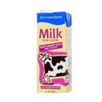德运 部分脱脂牛奶 1L*10盒  一号店价格79（限华北、东北地区）
