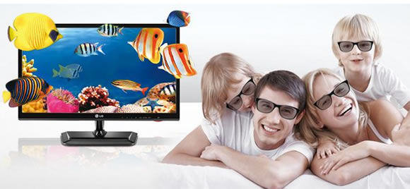 LG D2343P-BN IPS 3D显示器 