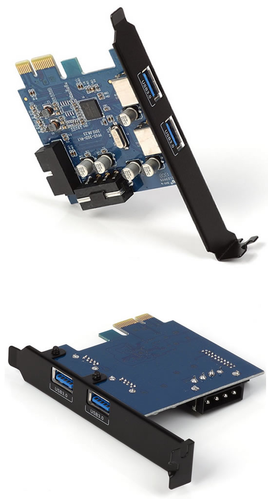 奥睿科PFU3-2O2I USB3.0扩展卡