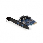 奥睿科 PFU3-2O2I 台式机PCI-E插槽4口USB3.0扩展卡 亚马逊中国价格79包邮