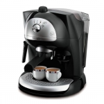 意大利德龙(Delonghi)  EC410 泵压蒸汽式咖啡机 黑色  一号店价格999包邮