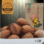零食坚果奶香巴旦木108g*2袋 天猫9.99包邮