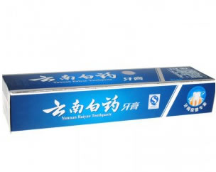 云南白药留兰香型牙膏