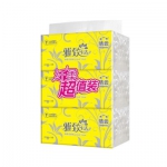 洁云 雅致生活面巾纸200抽X3包装 京东商城价格7.9（可买三免一）