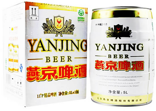 燕京桶装啤酒