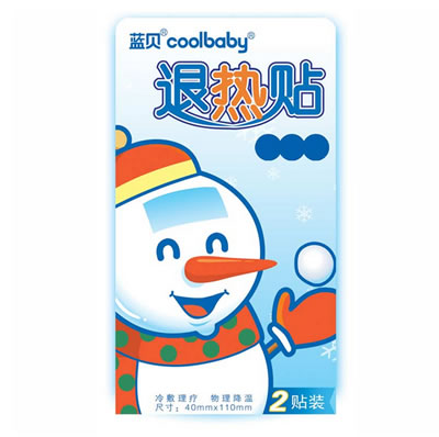 蓝贝宝宝型退热贴