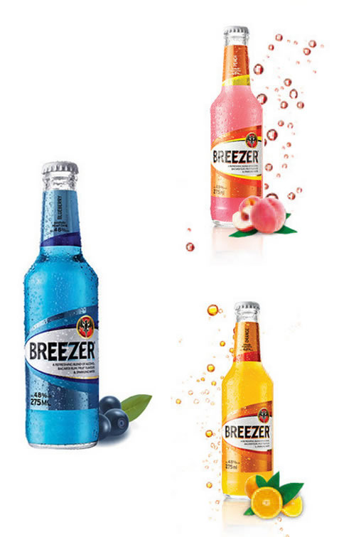 百加得冰锐朗姆预调酒275ml瓶装