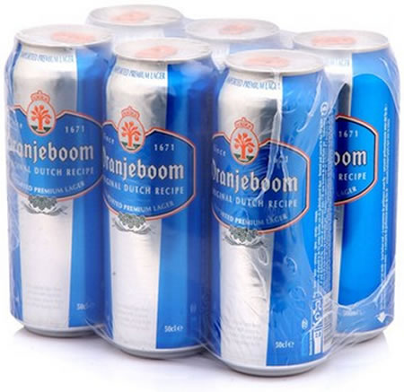 橙色炸弹优质啤酒500ml*6听