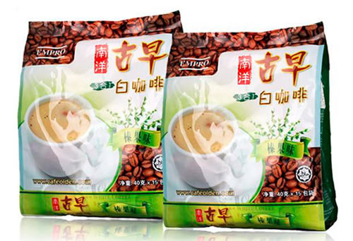 南洋古早榛果味白咖啡