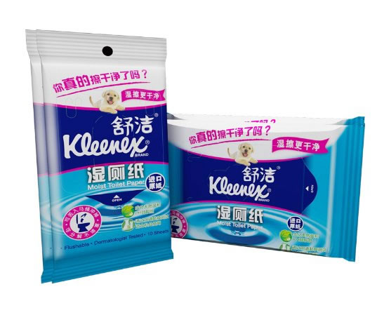舒洁湿厕纸组合装
