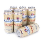 德国凯撒（Kaiserdom）白啤 500ml*6听  京东商城价格39.9包邮（<span class='ys'>6.65元/听</span>）