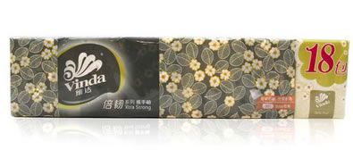 维达3层纸手帕18包装