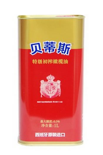 贝蒂斯特级初榨橄榄油1L装
