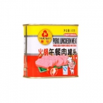 粤花 火锅午餐肉罐头340g 京东商城价格12包邮