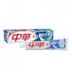 中华 健齿白清新薄荷味牙膏 155g 苏宁易购价格4元包邮（原价8元，下单5折）
