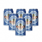 燕京 11度特制精品蓝听啤酒 330ml*24罐 苏宁易购价格40包邮 
