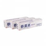 舒适达 抗敏感牙膏(美白配方)120g*3支 京东商场价格48.6包邮（折合16.2元/支）