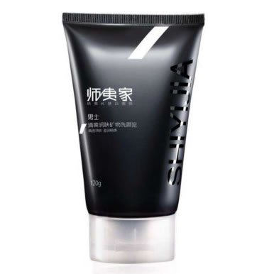 师夷家男士清爽润肤矿物洗颜泥120g