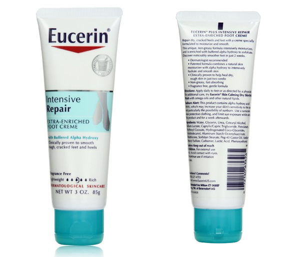 Eucerin足部密集修护护足霜