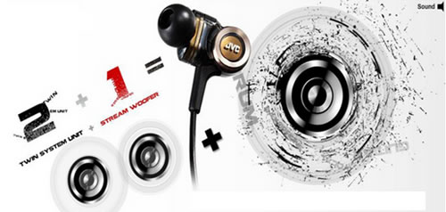 JVC HA-FXZ100三单元动圈耳机