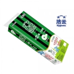 洁云 三层平纹卷纸 360节*10卷 苏宁易购价格13.25包邮（原价26.5，下单半价）