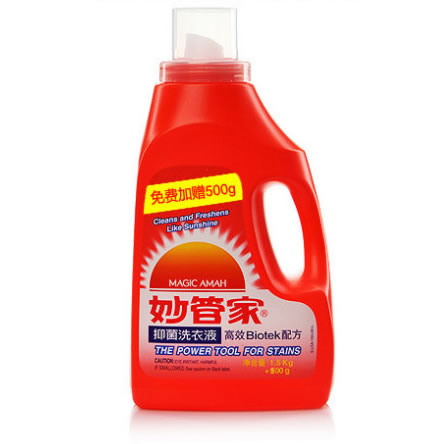 妙管家麝香抑菌洗衣液
