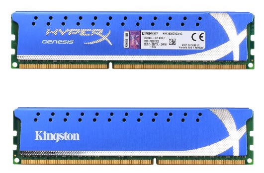 金士顿HyperX Genesis系列KHX1600C9D3/4G