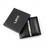 latit 高档压纹头层真皮钱包 京东商城价格89包邮