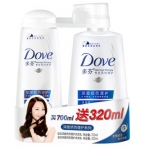 多芬损伤理护洗发乳700ml+320ml 京东50包邮 有精美小礼品