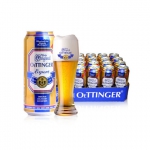 奥丁格 小麦啤酒500ML*24灌/组 1号商城价格239包邮（送开瓶器）