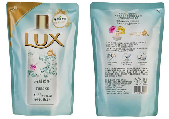 力士靓肤白皙焕彩沐浴650ml补充装