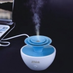 埃森客 迷你USB加湿器(蓝色) 亚马逊价格29包邮