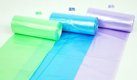 优芬彩色点断垃圾袋