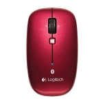 罗技（Logitech） M557 多平台连接蓝牙无线鼠标 红色 苏宁易购价格169包邮