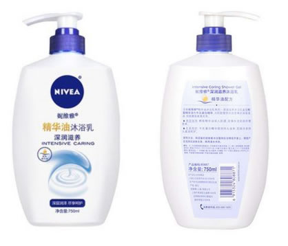 妮维雅深润滋养沐浴乳750ml