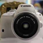佳能EOS 100D（EF 40mm f/2.8 STM）白色单反相机 易迅网4299元(用券)