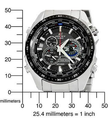 卡西欧 EDIFICE系列 EQS500DB-1A1光动能男表