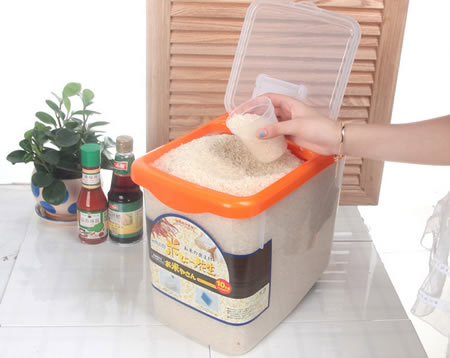 圣强透明储米器 