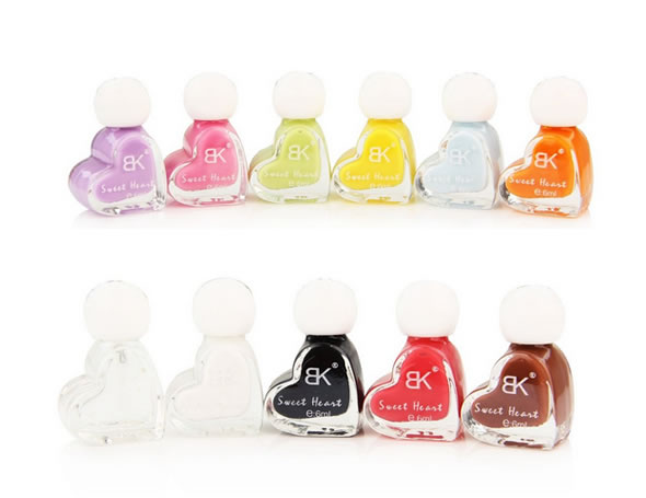 甜心宝贝指甲油6ml*11支