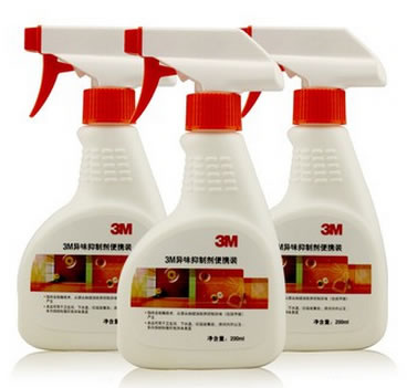 3M汽车除味剂/异味抑制剂200ml*3瓶装