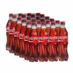 可口可乐 500ML*24瓶 京东价格59.9包邮（满2件赠汇源果蔬汁200ml*20盒，返2张199-50东劵）