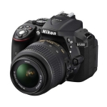 尼康 D5300 单反套机(18-55mm VR防抖) 黑色 苏宁易购价格5289包邮（5489-200）