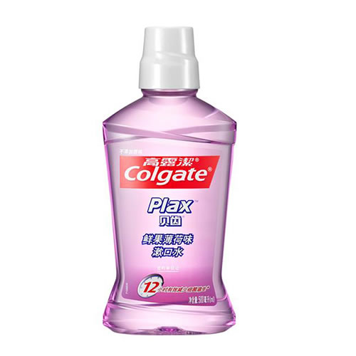 高露洁贝齿鲜果薄荷漱口水250ml