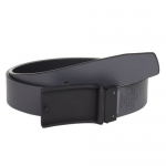 Perry Ellis 男士纯黑腰带 美国Amazon价格19.99美元 海淘到手约121RMB
